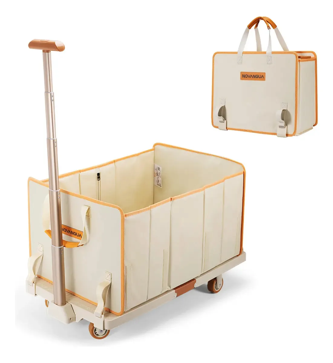 Carrinho de vagão dobrável portátil Novangua H10240