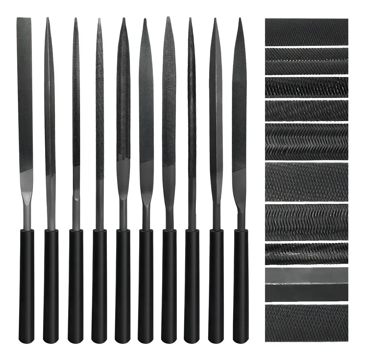 Conjunto de ferramentas Lyfjxx Hand File, incluindo arquivo D
