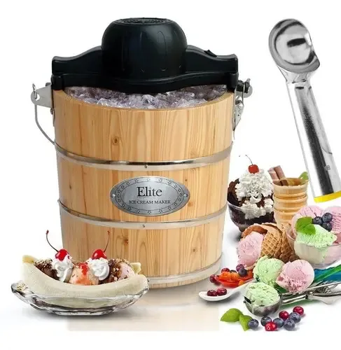 Máquina de sorvete Maxi Matic Elite 4 Qt