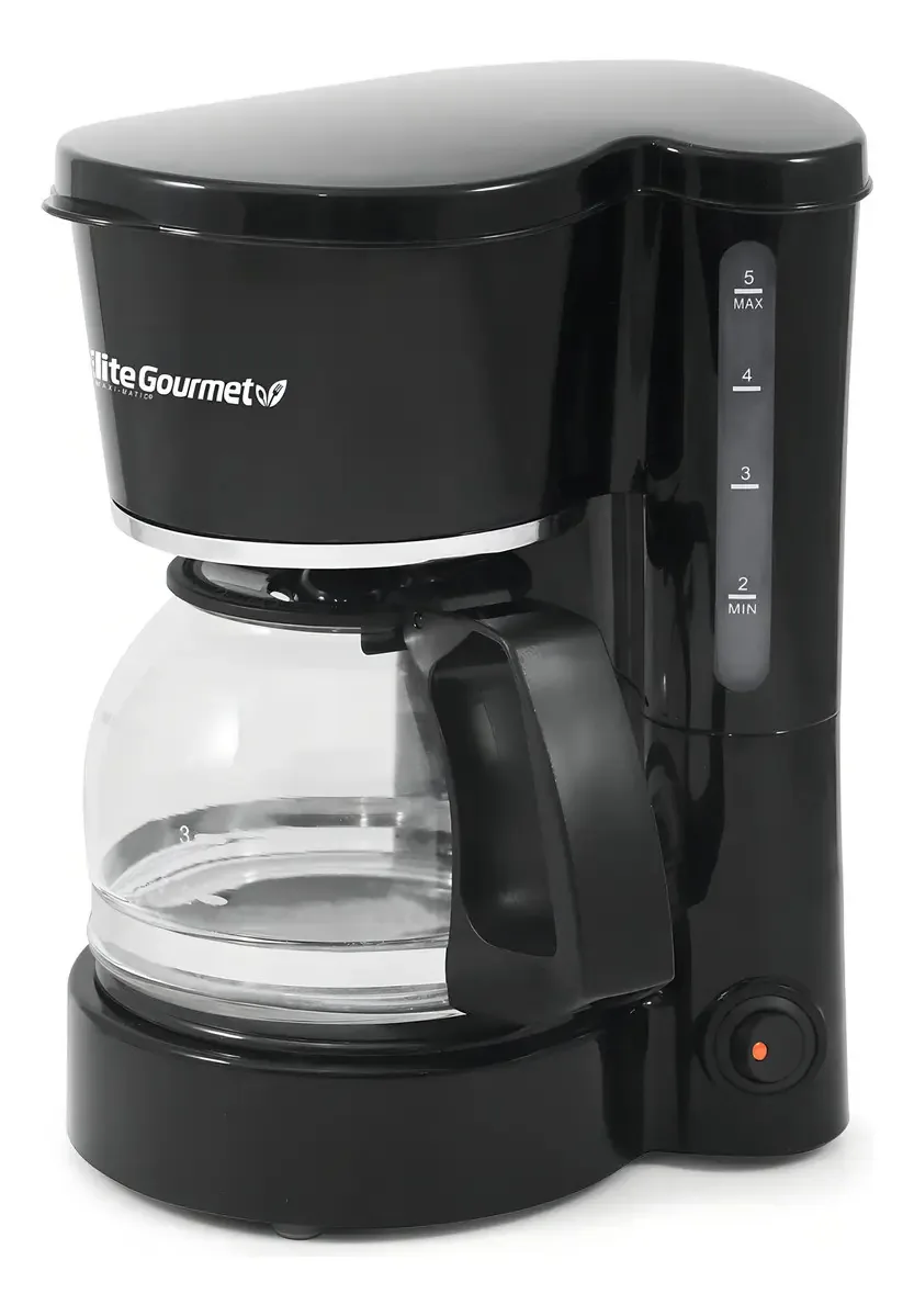 Elite Gourmet EHC- Cafeteira de Preparação Automática Y G. Cor preta