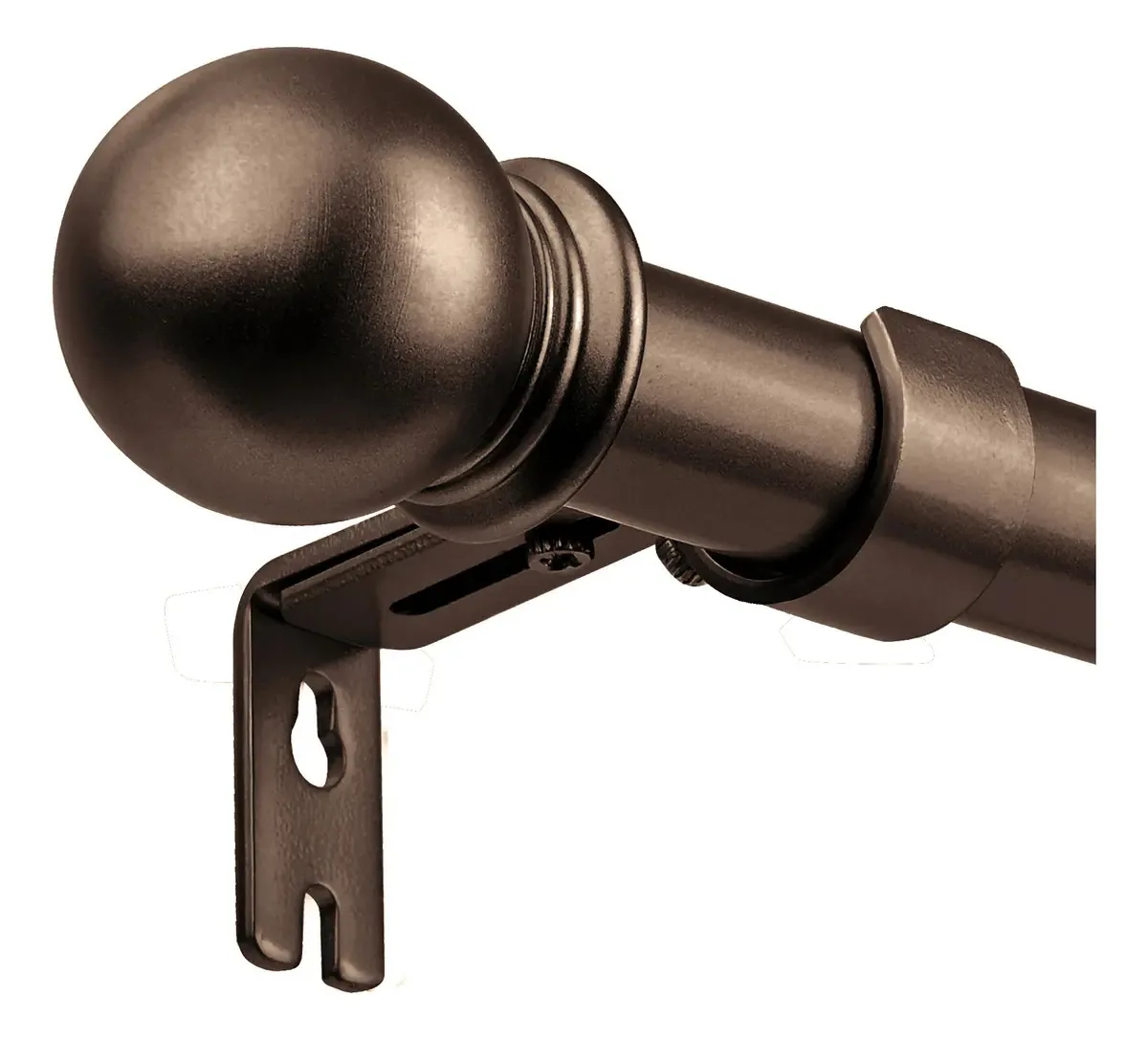 Varão extensível comprimento mínimo 80cm comprimento máximo 1.52m KKLUV KK-YT152 bronze