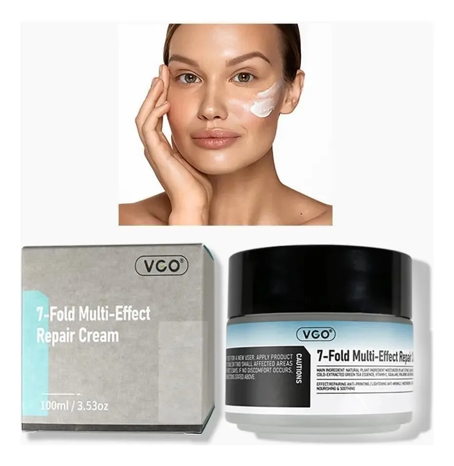 Creme facial hidratante Vgo, creme facial reparador Multief