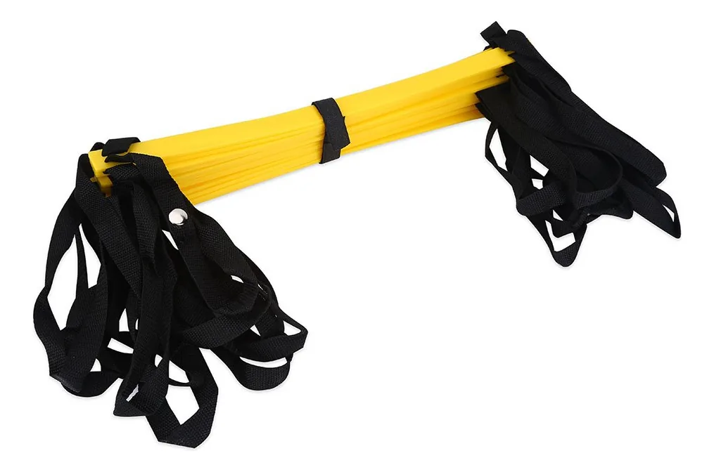 (7mi13kuai, 13 Degraus) - Escada de Velocidade e Agilidade Vgeby1, Equipamento Durável para Treinamento Esportivo com Degraus Planos e Degraus Planos