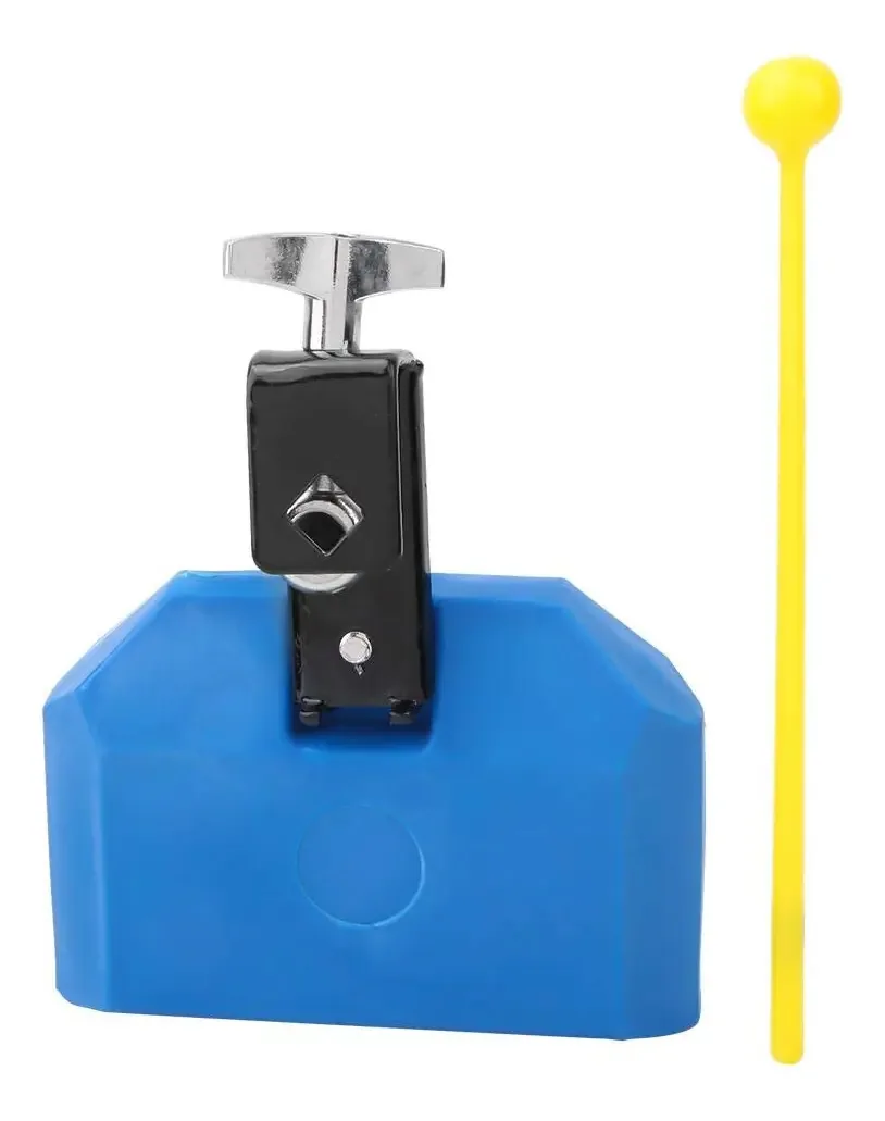 Bnineteenteam Cowbell, sino de vaca de plástico com bastão