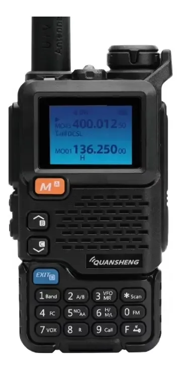 Quansheng Uv-5r Plus Rádio Comunicador Rádio De Duas Vias