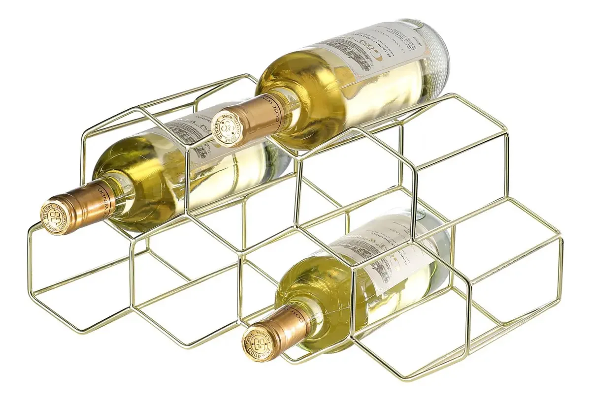 Suporte de garrafa dourado Drincarier 62GD para casa