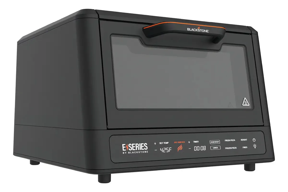 Blackstone E-series - Pizza elétrica e forno de fritura. Cor: Preto
