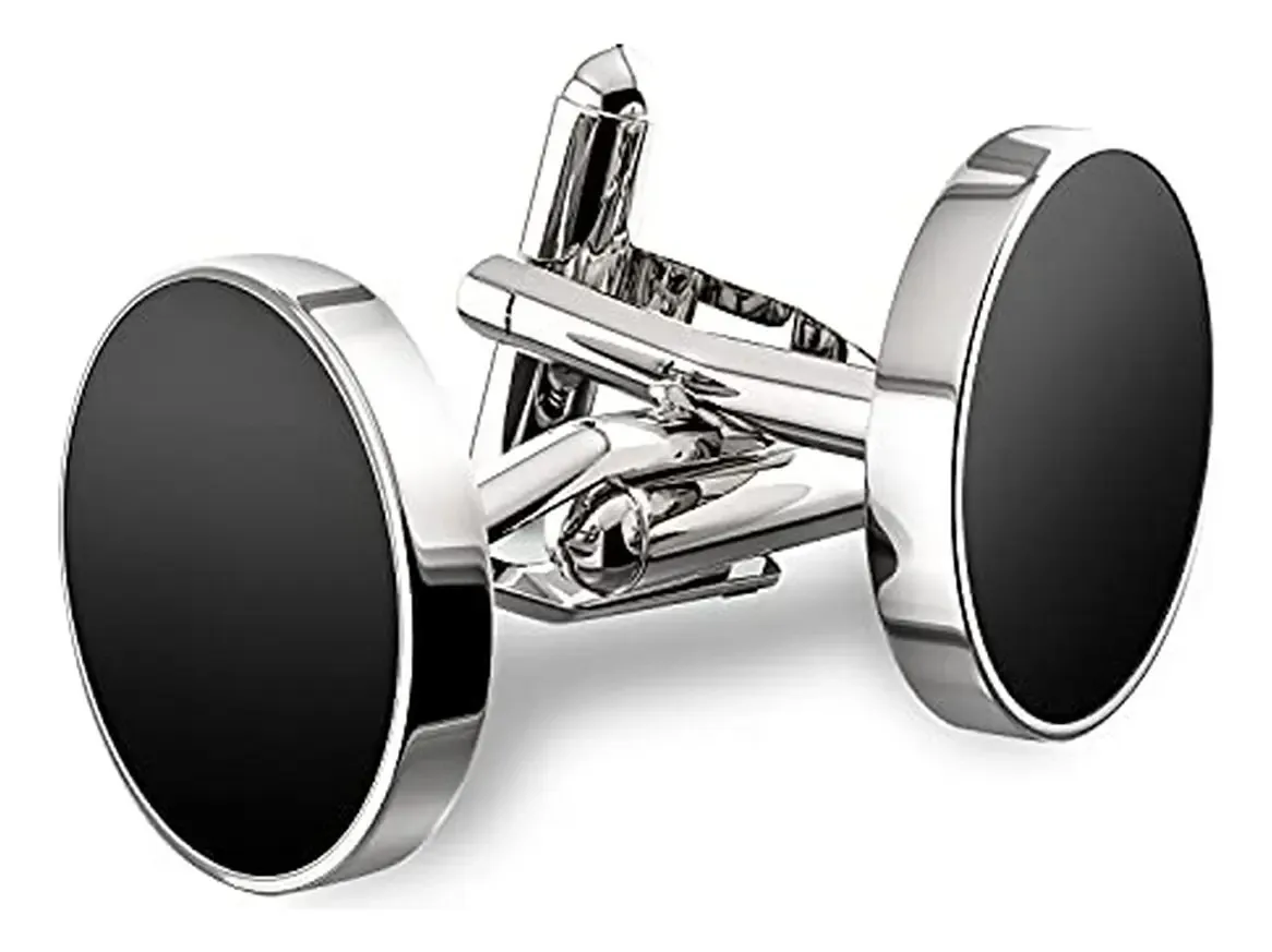 Abotoaduras de aço inoxidável Uhibros para homens - Acessórios