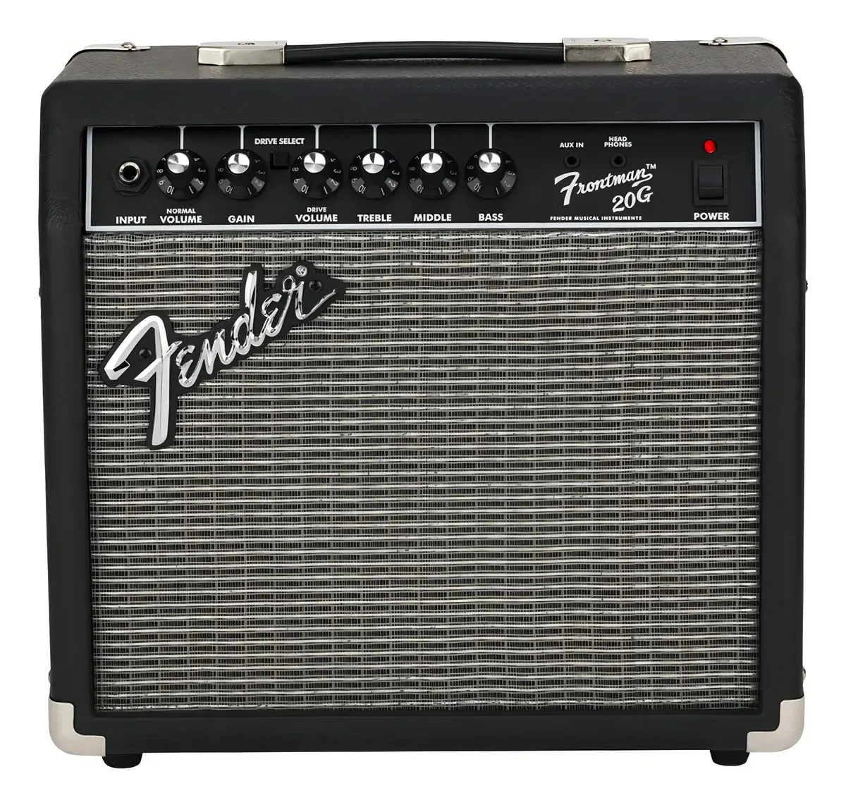 Amplificador De Guitarra Fender Frontman 20g Preto