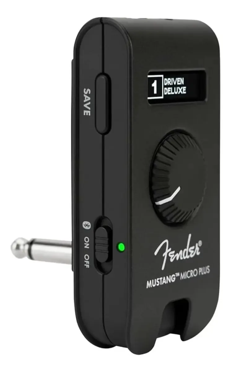 Amplificador Guitarra Fender 2311614000 Mustang Micro Plus Preto