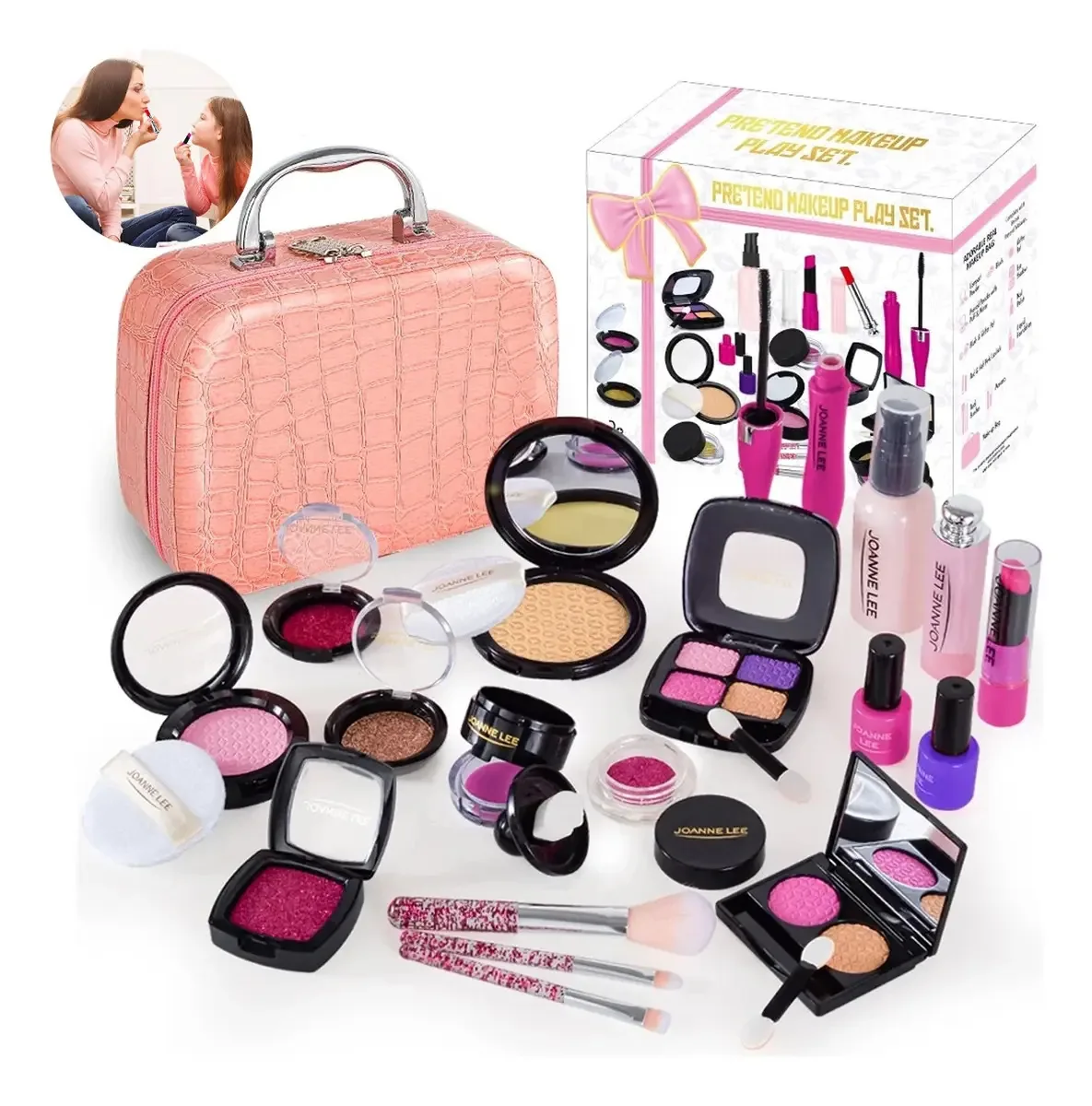 Brinquedo cosmético de beleza e maquiagem aplicável a manicure Girl