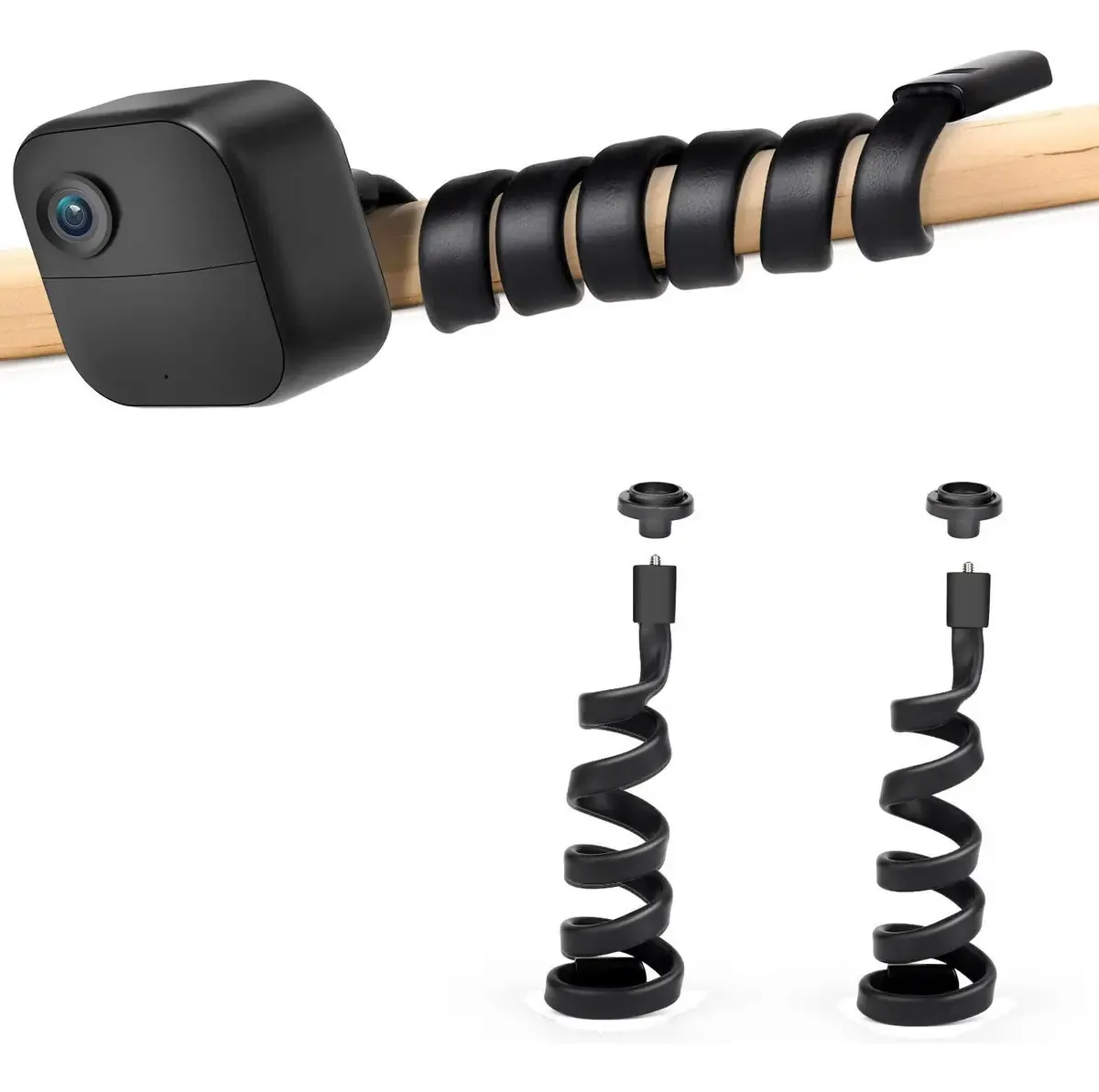 Suporte espiral flexível Mippko para câmeras Blink de 70 cm