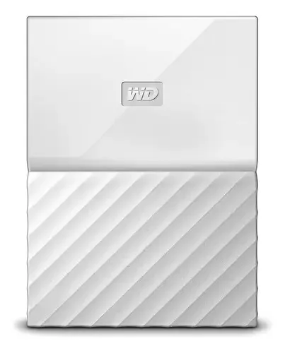 Hd Externo Portátil Wd My Passport 1tb 2,5 Usb 3.0 Cor Branco