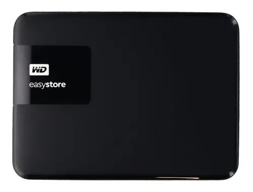 Hd Externo 2tb Portátil Western Digital Easystore Usb 3.0 Cor Padrão