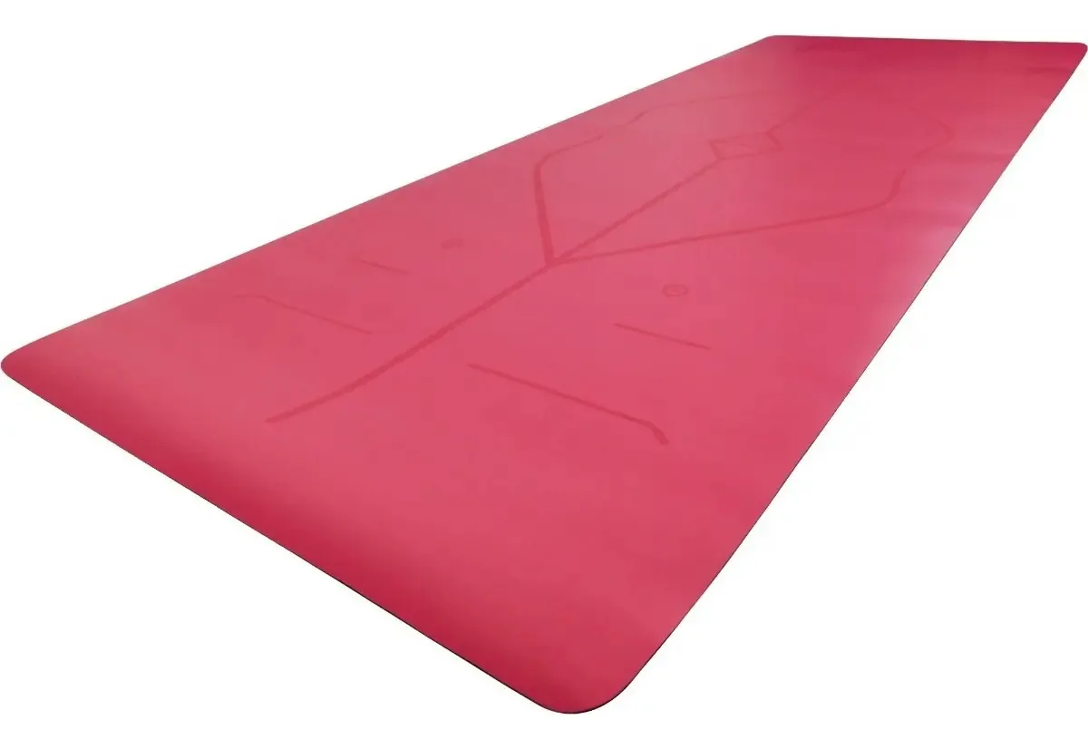 Tapete de ioga | Yopi - Preto e rosa