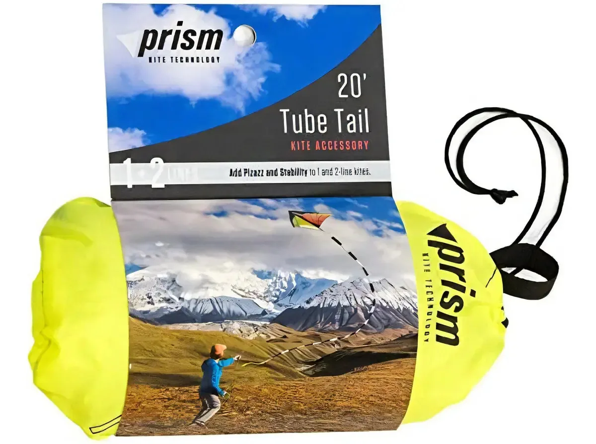 Cauda de tubo Prism Kite, 20 pés, 6 m