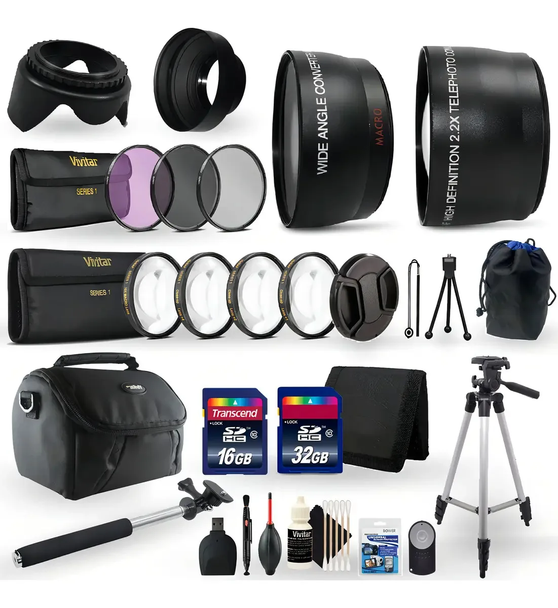 Kit de Acessórios para Câmera de Ação Teds