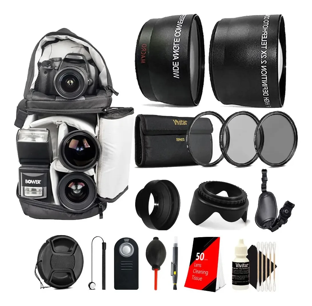 Lentes Teds EOS 58mm para Canon Rebel T2 T3i T5i