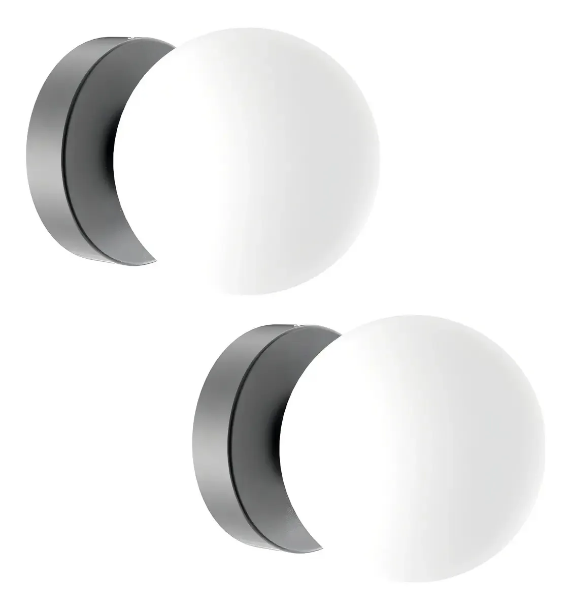 Luzes de parede Aoceley, conjunto de duas, luzes de parede N