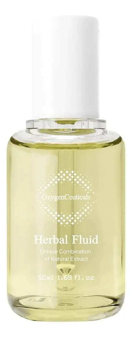 Fluido de ervas, ampola intensiva para tratamento da acne