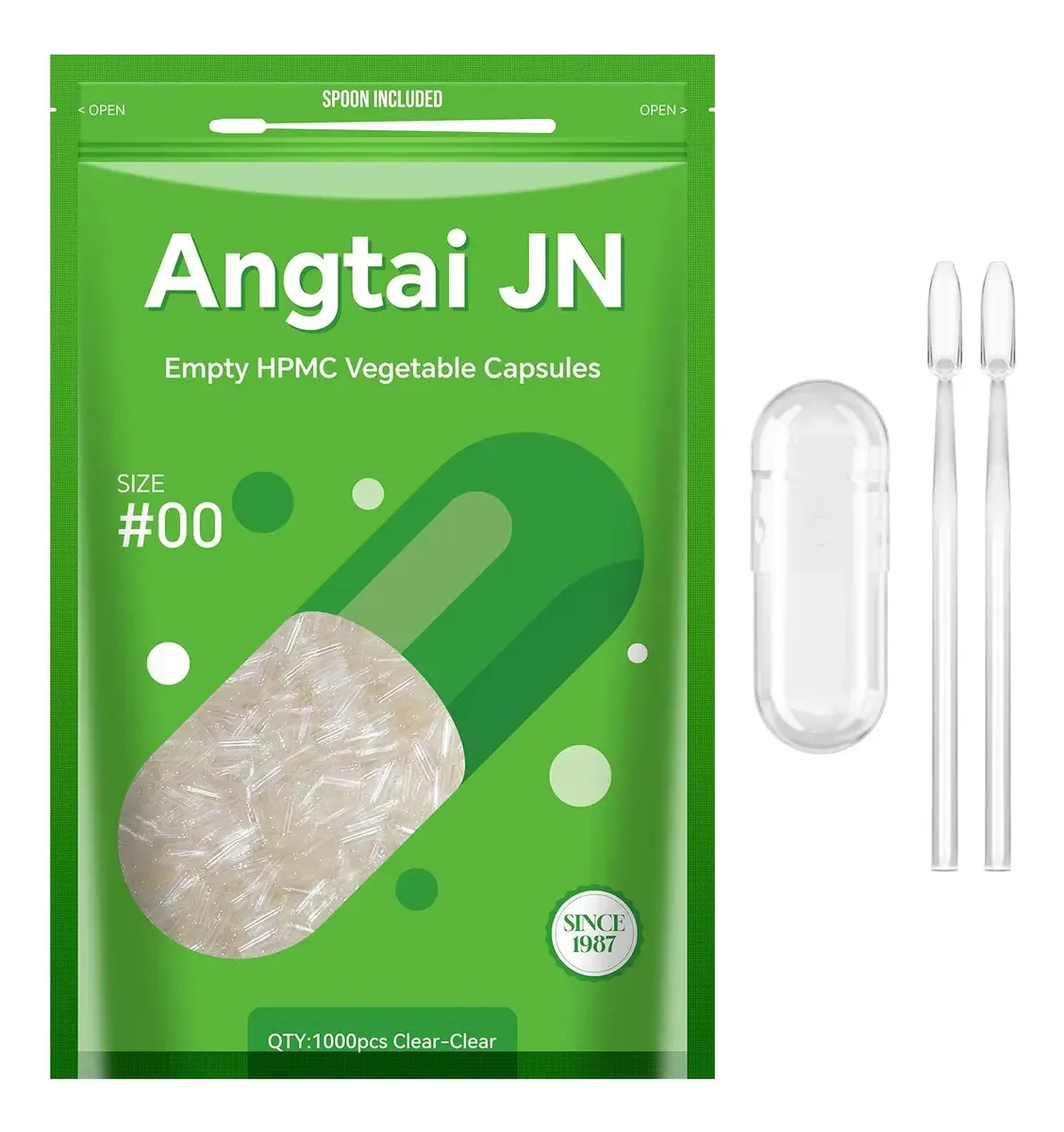 Cápsulas vazias de Angtai Jin Angtai Jin Tamanho 0 100.000