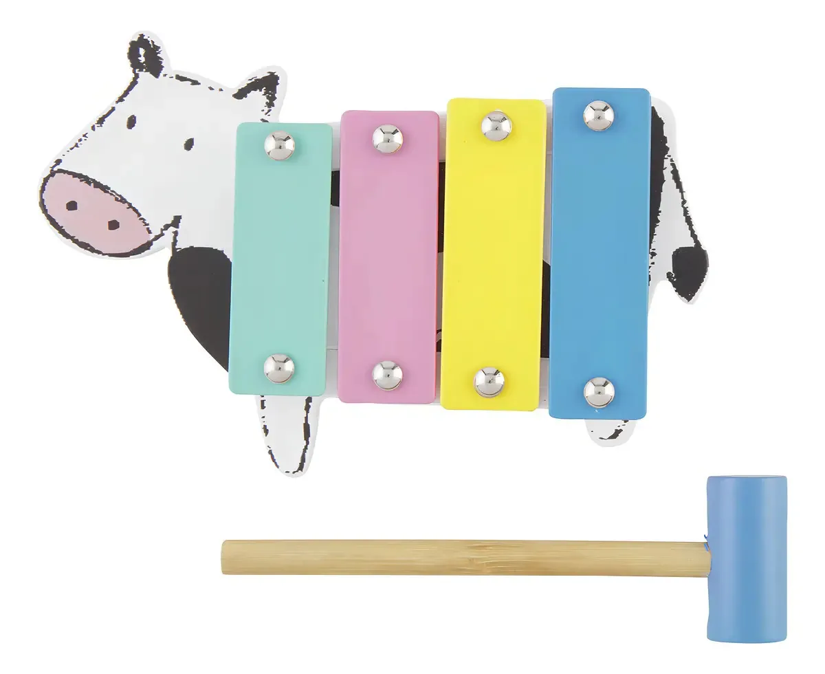 Xilofone de 4 teclas Mud Pie - multicor