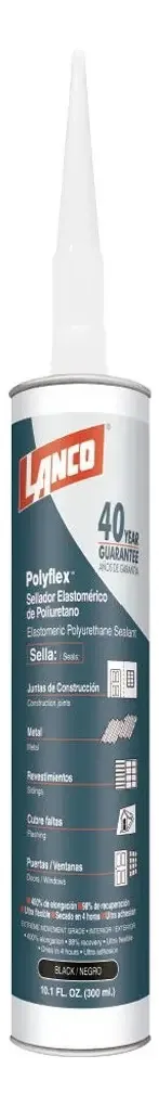 Selante elastomérico preto Lanco Polyflex 300ml
