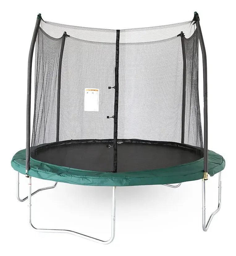 Trampolins Skywalker Trampolim redondo e cercado de 10 pés com