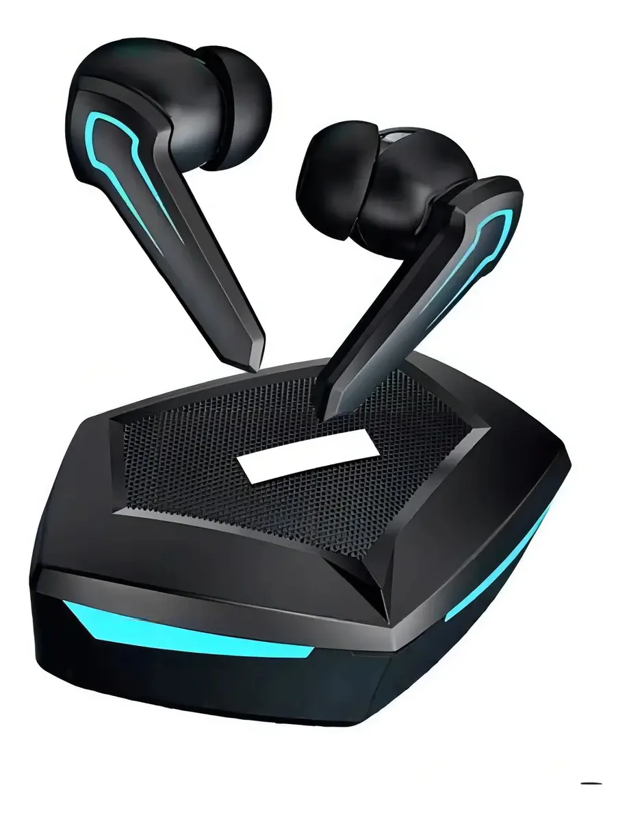 Fones de ouvido Blutothoth Gamer 5.1 Fones de ouvido amarelos impermeáveis