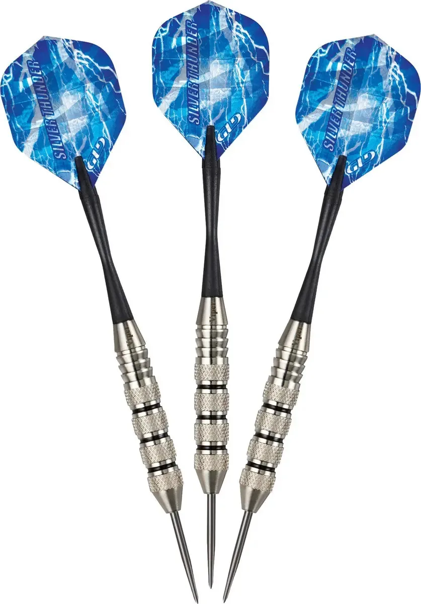 Dardos de aço Viper Silver Thunder de 3 peças