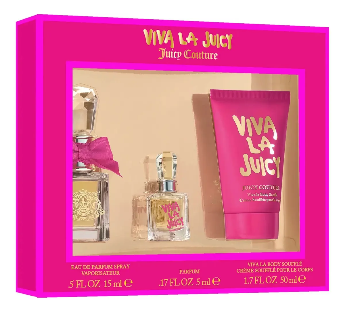 Conjunto De Fragrâncias Juicy Couture Viva La Juicy Para Mul