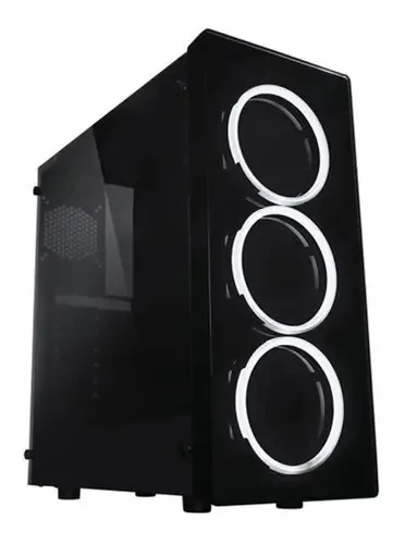 Ventilador LED Gabinete Pc Gamer Raidmax Neon Negro 3