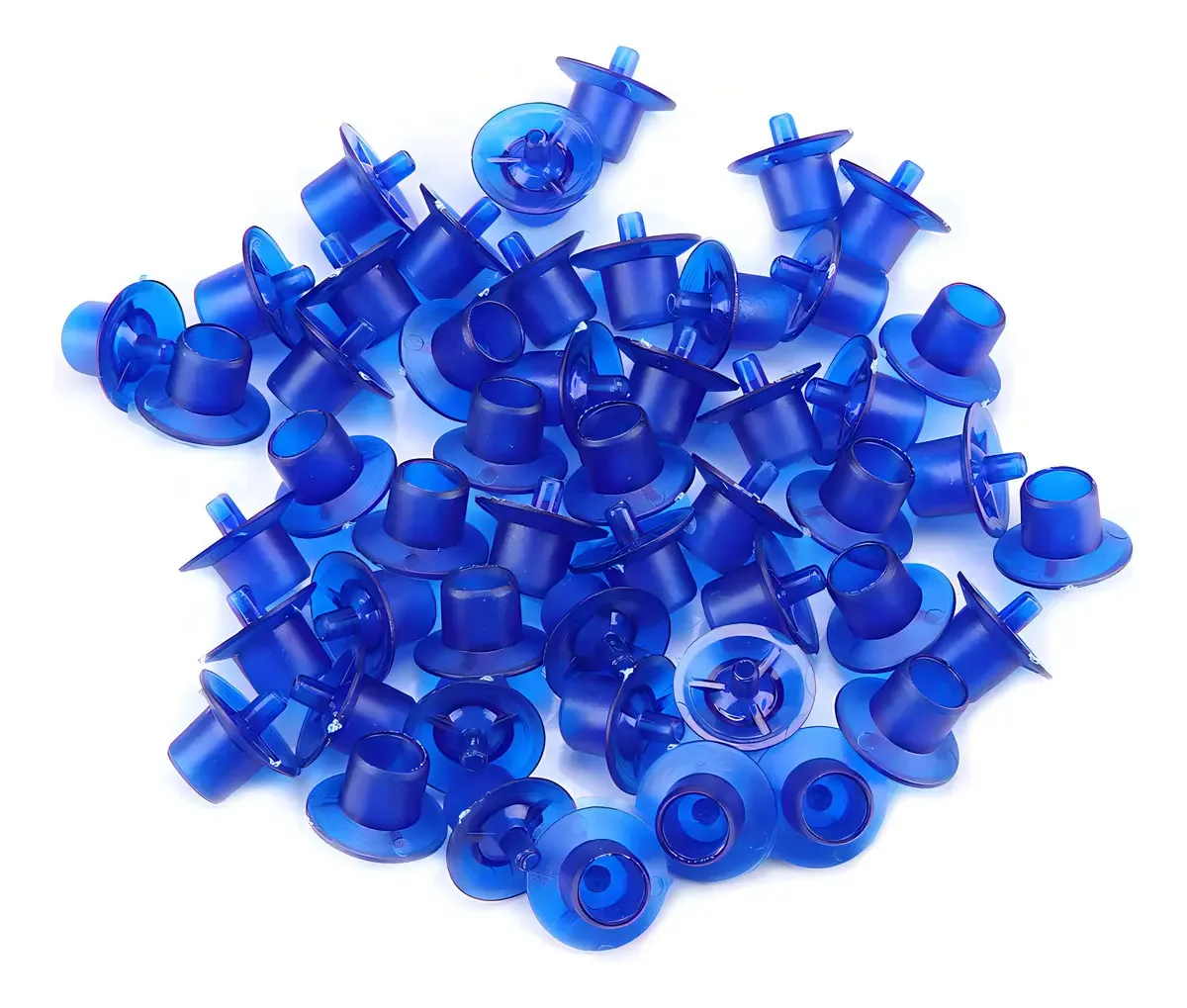 Topincn Apicultura Rainha Criação Copos De Plástico Inofensivo Apicultor Apicultura Equipamento De Apicultura Suprimento Hive Frame Acessórios 50 Unids(10 * 7 * 3cm- Azul)