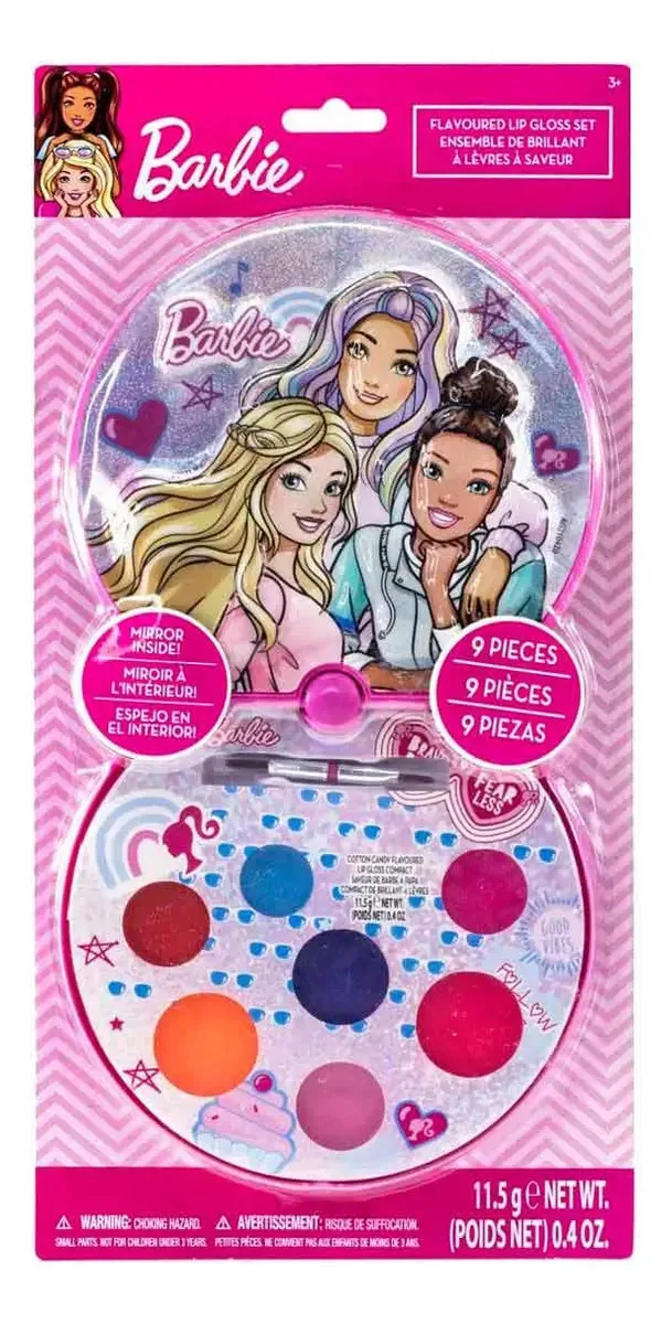 Conjunto de Bálsamos Labiais Townley Barbie 9 Tons