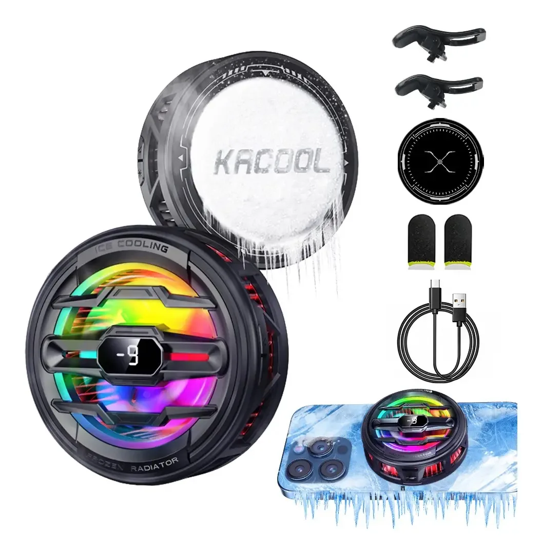 Ventilador de celular Rgb Cooler Gamer Fan