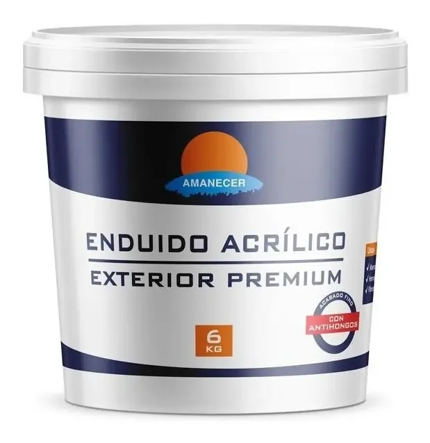 Acrílico Exterior Premium Endurecido 6 Kg | Amanecer