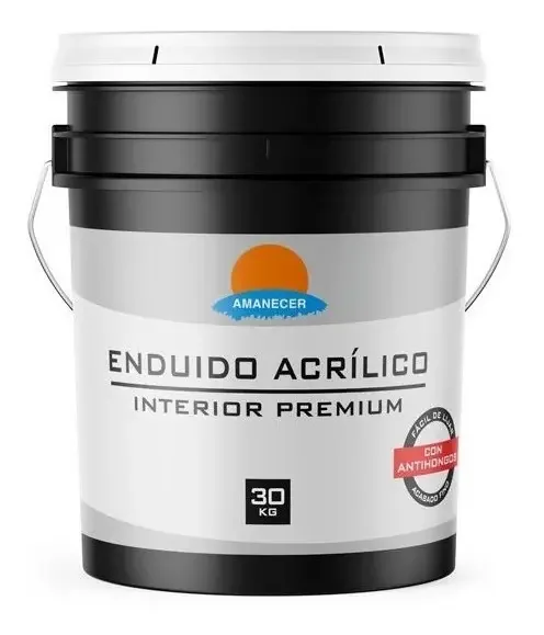 Interior em acrílico premium endurecido 6 kg | Amanecer