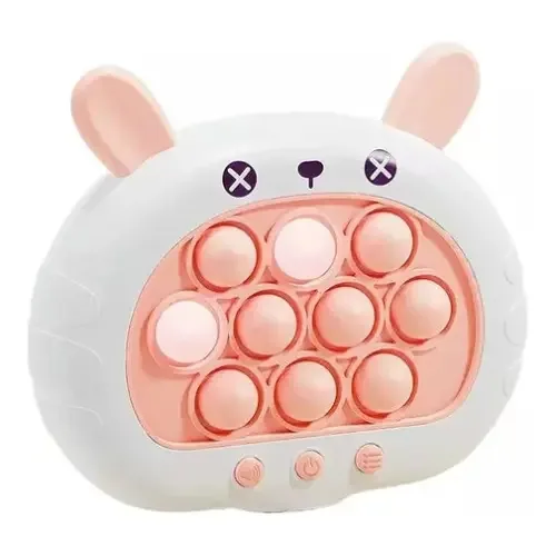 Jogo Pop-it Sensory Fidget Toys, brinquedo Rabbit Color
