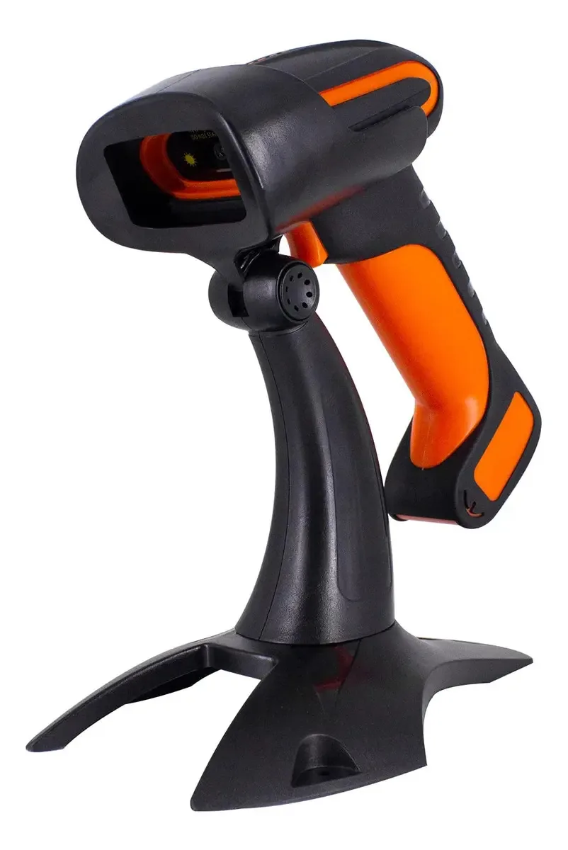 Scanner de código de barras Bluetooth sem fio Symcode. Scanner 2D colorido