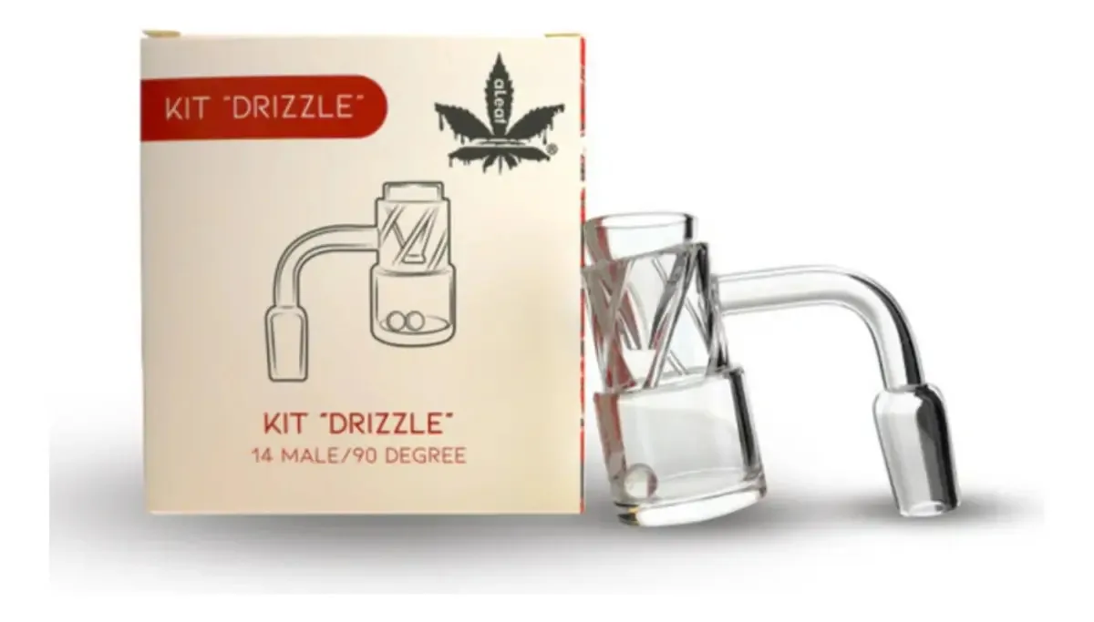 Kit de taças de vidro Banger Dab Terp Aleaf Spinner Drizzle