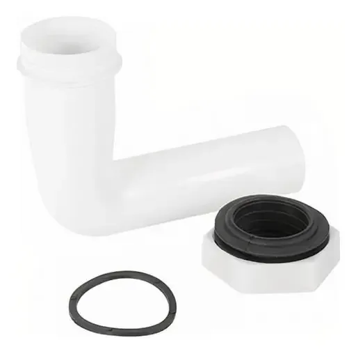 Válvula de descarga para vasos sanitários Fanaloza penco Codo penco cor branca