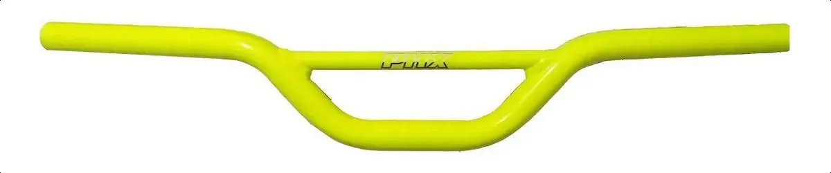 Guidão Mtb Montain Bike Dh Downhill Soldado Alumínio Amarelo