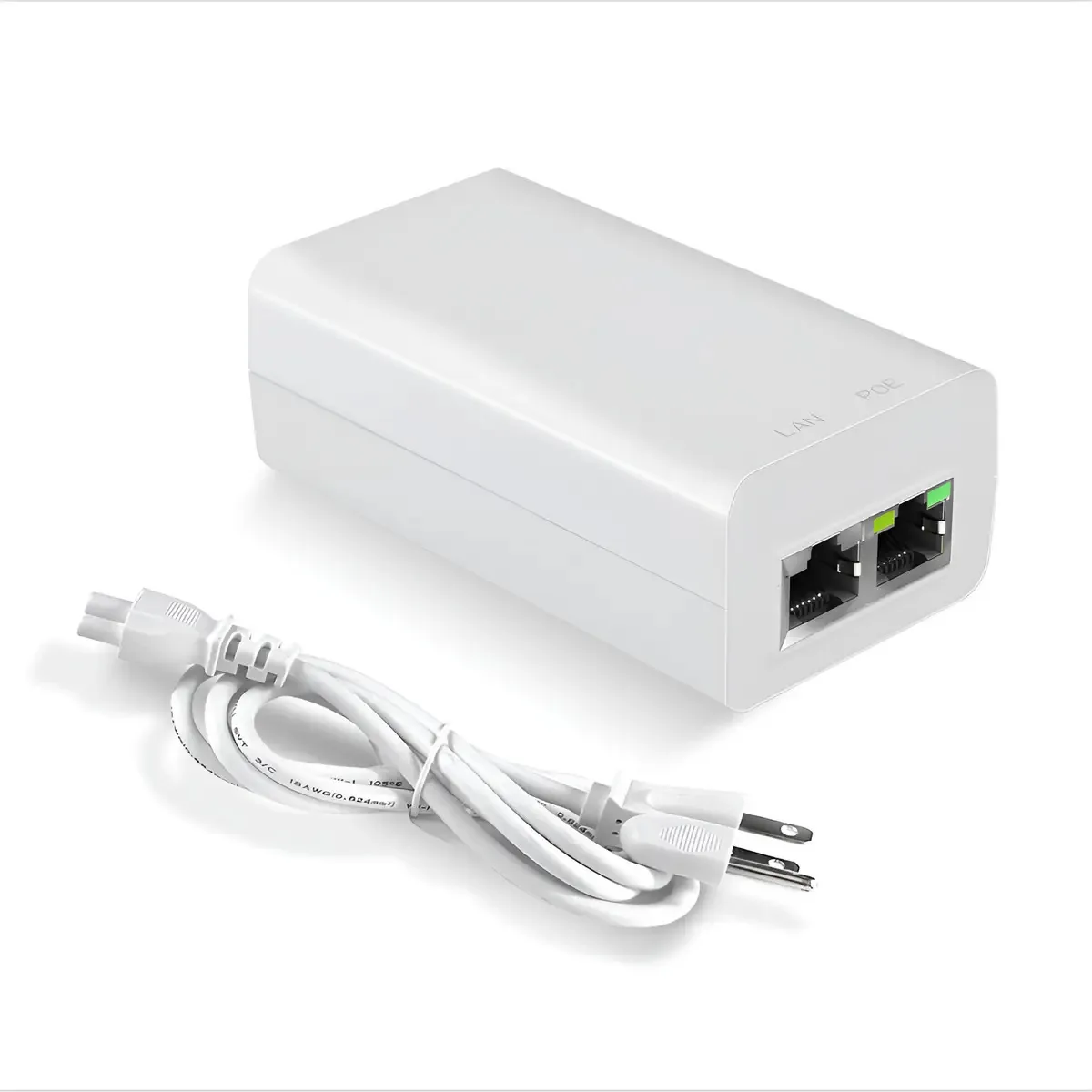 Injetor Gigabit Poe 48v 15w para câmeras IP e telefones