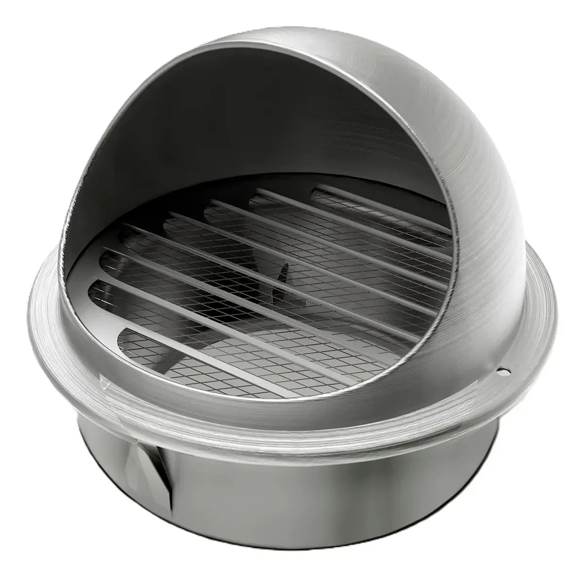 Grelha de ventilação de extrator de cozinha de banheiro de aço inoxidável 150 mm 5 polegadas