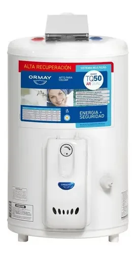 Termotanque multigás branco Ormay Tq-50 L Dual (Ar)