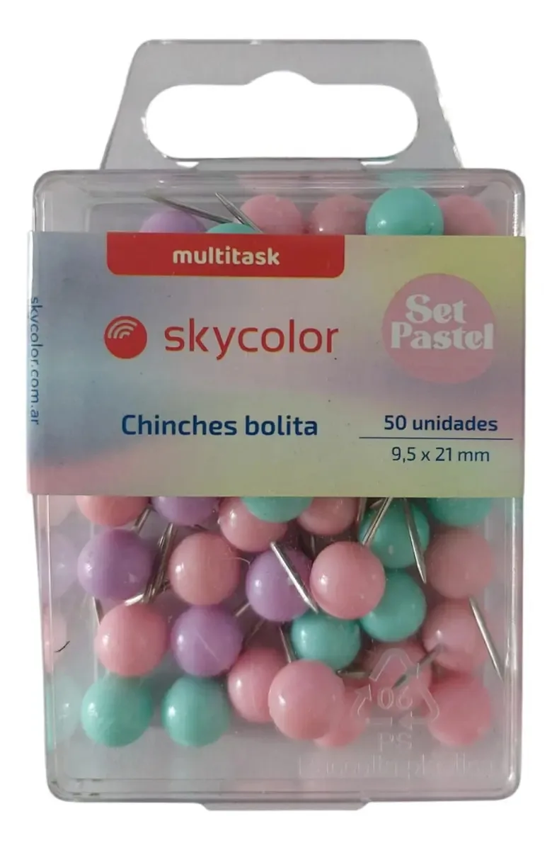 Capa pastel Push Pins Skycolor Bed Bug X50