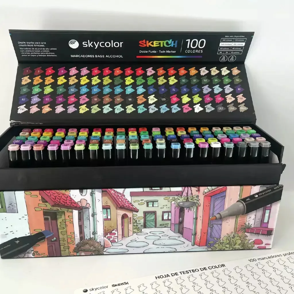 Marcadores Skycolor Sketch X100