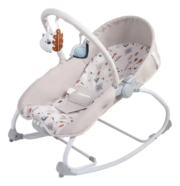 Cadeira de balanço para bebês Carestino Rocker Greige