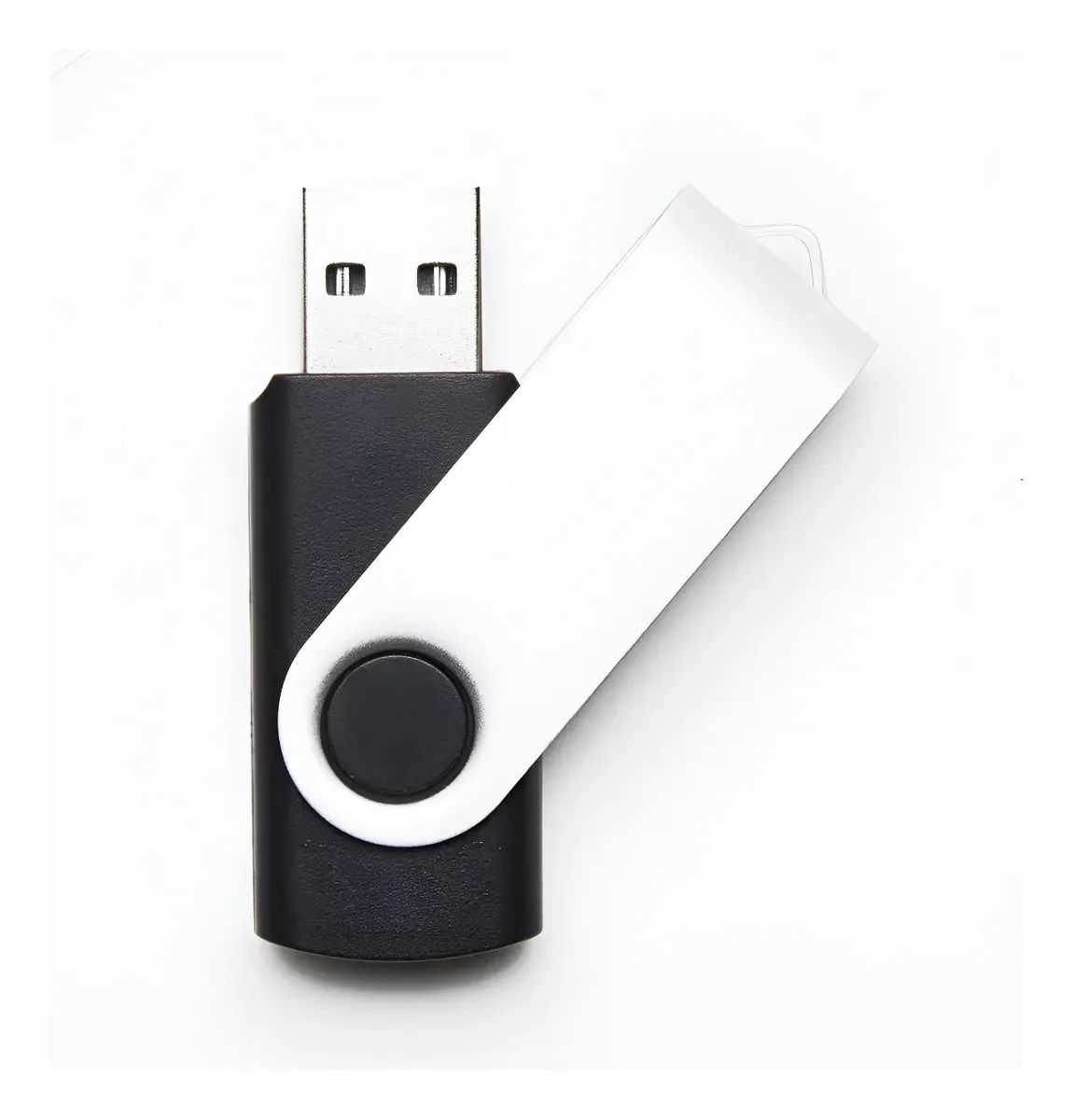 Pacote Com 10 Unidades Usb Pen Drives De 1 Gb Memory Sticks, Cor Preto