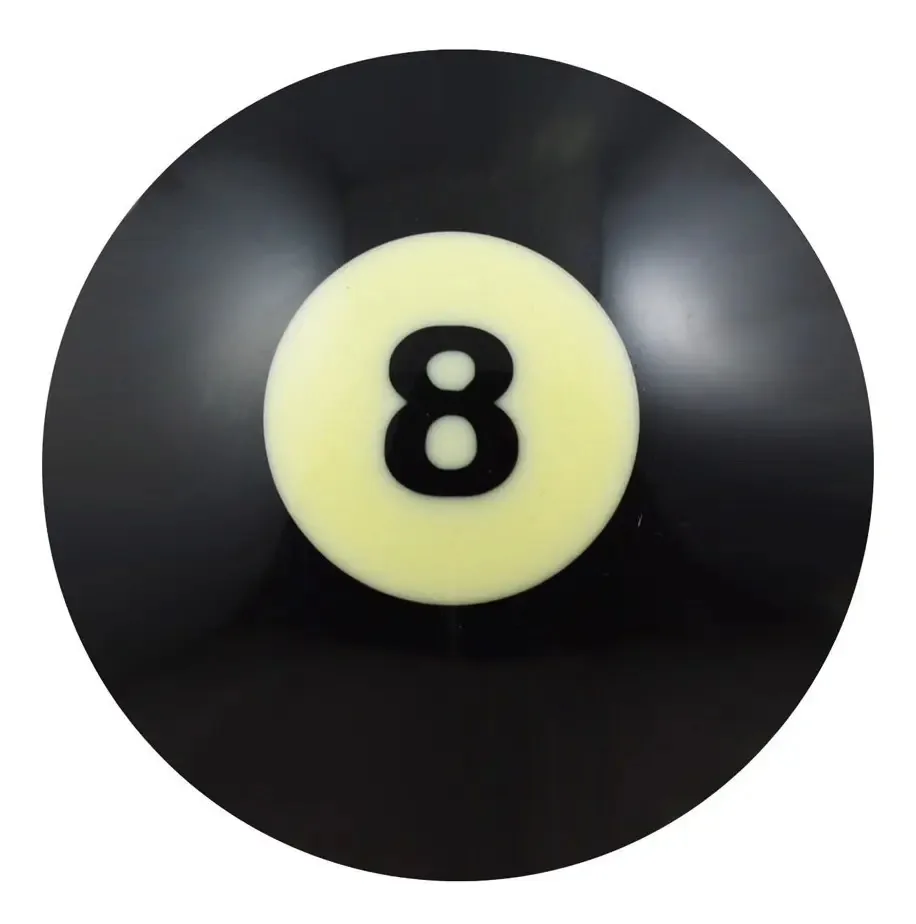Bola de sinuca ou bilhar preta Aramith Professional 8